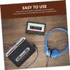 Mikinona USB Cassette Player with Detachable Speaker Music Digital Converter Tape to USB Tape Converter Compatible with Headphones for Portable Audio Playback view 3