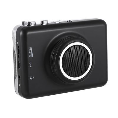 FELTECHELECTR Portable Cassette to Converter with Detachable Speaker USB Tape Player for Music Playback and Digital Transfer Retro Style Music Player for Easy Conversion Go Listening