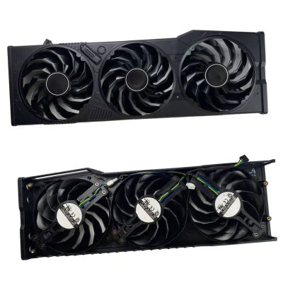 0.45A 4PIN DC12V GPU Fans for Galax RTX3060ti 3070 3080 3080ti 3090 Graphics Card Cooling Fan TH9215S2H-PDB01