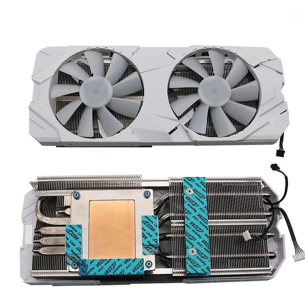 0.50A 4PIN DC12V GPU Fans for Galax RTX2070 2080 2080S EX White Graphics Card Cooling Fan