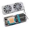 0.50A 4PIN DC12V GPU Fans for Galax RTX2070 2080 2080S EX White Graphics Card Cooling Fan view 2