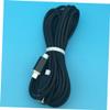 KOMBIUDA Nylon Braided Micro USB Charging Cable Extra Long Rapid Charge Cord for Mobile Devices Black Compatible with Power Bank and Charging Station view 3