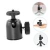 IWOWHERO Rotating Mini Camera Ball Head Mount Metal Tripod Head with Screw Angle for DSLR Projector Smartphone Photography Accessories Stable Aluminum Alloy Stand view 4
