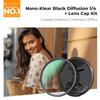 67mm Black Diffusion 1/4 Effect & 4-8 Points Variable Star Filter Cross Screen Starburst Filter view 3