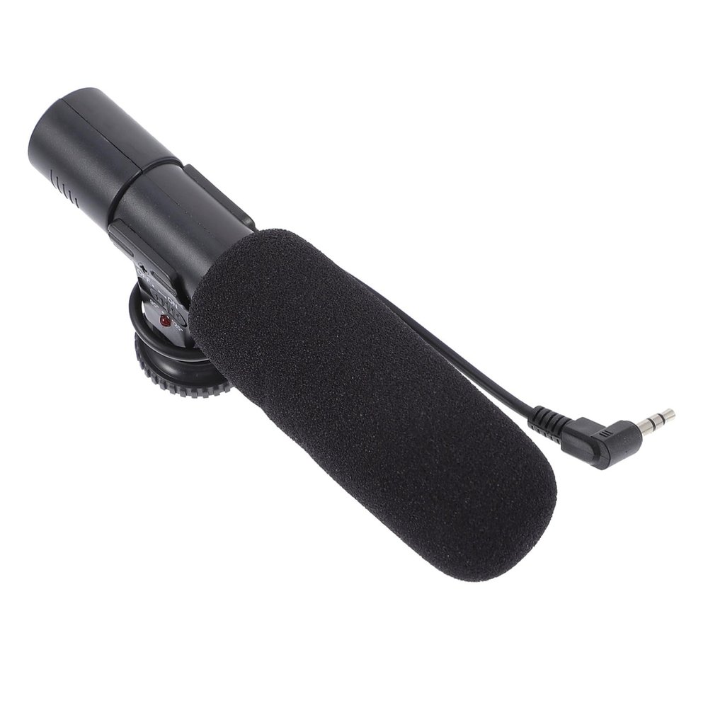 CONGARTENO Professional DSLR Camera Microphone with Stereo Plug Lightweight Portable Digital Camera Mic for Photography Interviews Video Recording