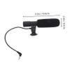 CONGARTENO Professional DSLR Camera Microphone with Stereo Plug Lightweight Portable Digital Camera Mic for Photography Interviews Video Recording view 2