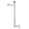 Corner Bracket for Security Camera,Security Camera Pole Mount,Weatherproof Galvanized Steel Surveillance Camera Rack Post(B,50cm/19.69in)