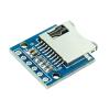 1-4pcs Micro SD Storage Expansion Board with 6 Pins 5V 3.3V Micro SD TF Card Memory Shield Module SPI for Arduino DIY Kit(Maroon) view 3