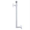Corner Bracket for Security Camera,Security Camera Pole Mount,Weatherproof Galvanized Steel Surveillance Camera Rack Post(A,100cm/39.37in) view 1