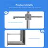 50-200cm Overlength Outdoor Surveillance Pole,Camera Mounting Pole Camera Bracket for Parking Lots/Courtyards/Wall Tops(B,150cm/59.06in) view 4