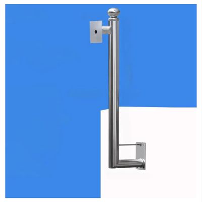 50-200cm Overlength Outdoor Surveillance Pole,Camera Mounting Pole Camera Bracket for Parking Lots/Courtyards/Wall Tops(A,100cm/39.37in)