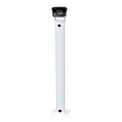 Security Camera Mount Bracket,Security Camera Pole with Universal Joint & Screws,Monitoring Bracket Surveillance Holder Column(Milk,100cm/39.37in)