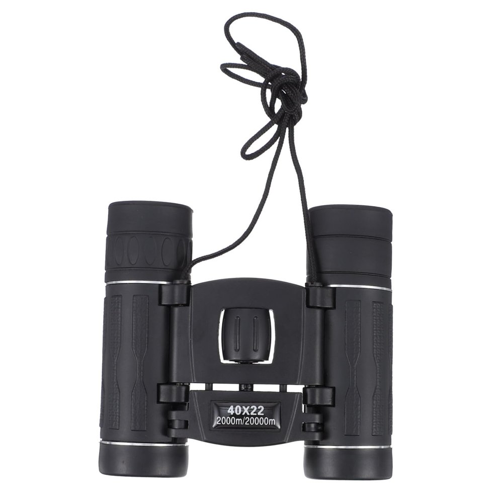 COOLHIYA Mini Binoculars Compact High Magnification Outdoor Telescope for Travel and Sightseeing Portable Lightweight Optics with Easy Single-Hand Focus for Adults