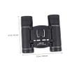COOLHIYA Mini Binoculars Compact High Magnification Outdoor Telescope for Travel and Sightseeing Portable Lightweight Optics with Easy Single-Hand Focus for Adults view 3