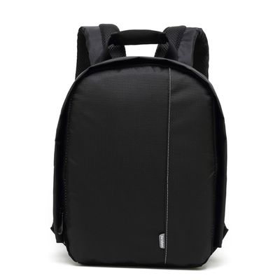 CONGARTENO Water-resistant Nylon Camera Backpack DSLR Bag with Detachable Dividers Breathable Shockproof Design for Photography Travel Orange