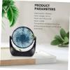COOLHIYA Mini USB Desk Fan Quiet Air Circulator Cooling Fan for Home Office Travel Camping with Stable Performance and Lightweight Design in Deep Sea Blue view 2