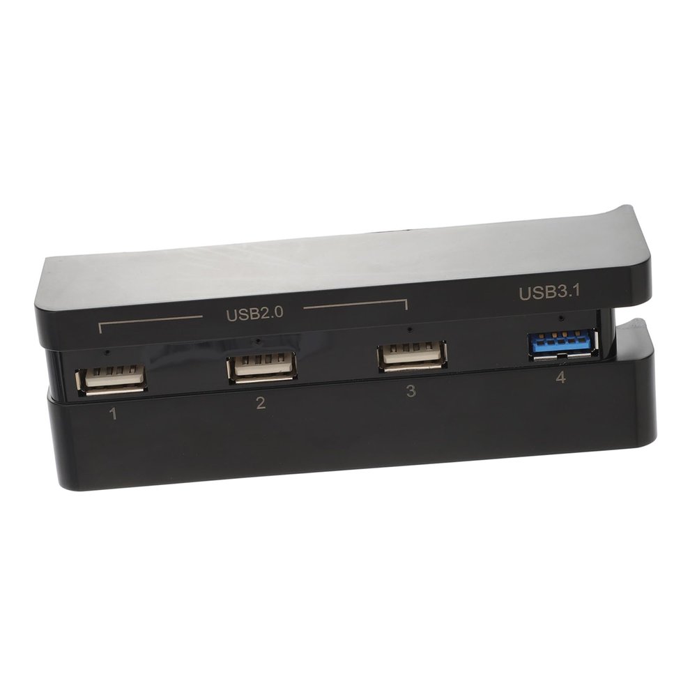 BRIGHTFUFU Professional USB Hub for Console High-Speed USB Extension Adapter Compatible with Keyboard Mouse Controller Charger Plug and Play Laptop Docking Station Expansion Accessory