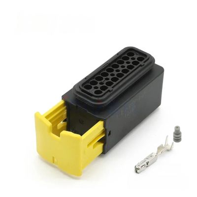 1pcs 18-pin 1-1563759-1 Water Proof Cable Harness Plug for FAW Heavy Truck Urea Pump se/n*/SOR(1-1563759-1)