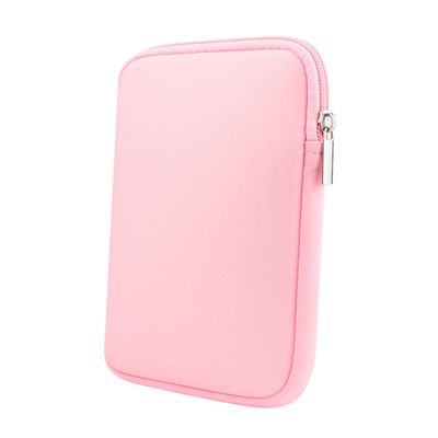 COOLHIYA Paperwhite Protective Sleeve Case Zipper Closure Scratch-Resistant E-Reader Carrying Bag in Stylish Pink Ultra-Thin Lightweight Ebook Handbag Shock Protection