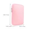COOLHIYA Paperwhite Protective Sleeve Case Zipper Closure Scratch-Resistant E-Reader Carrying Bag in Stylish Pink Ultra-Thin Lightweight Ebook Handbag Shock Protection view 3