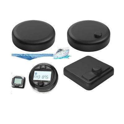 Boat Marine Radio Rrotective Cover Soft Silicone Waterproof Dustproof Sun Resistant For Boat/Yacht/Caravan/RV/ATV Radio Player(C)