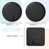Boat Marine Radio Rrotective Cover Soft Silicone Waterproof Dustproof Sun Resistant For Boat/Yacht/Caravan/RV/ATV Radio Player(C) view 2