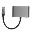 5 in 1 Docking Station, Type C Hub with USB30., 60W PD Charging and 35mm. Audio, Aluminum Alloy USB C Adapter for Laptop Computer, Notebook Accessory, 4K 1080P Output view 1