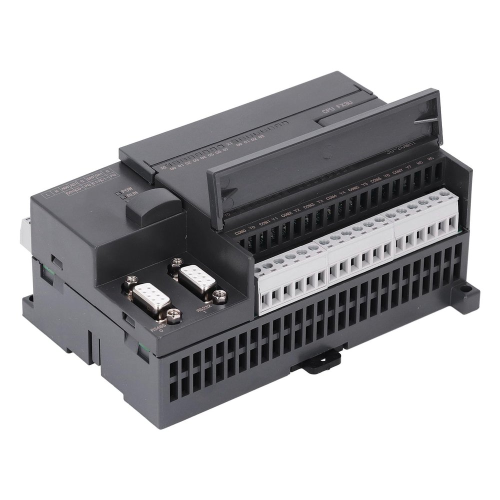 ariarly 32 Bit Chip Processor 12 in 8 Out PLC Control Board Relay Output 6 Way Analog Input, 2 Way PT100 Temperature Measurement with Clock, 232 and 485 Port