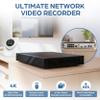 Auview 8MP/4K Ultra HD 8-Channel Network Video Recorder, Supports H.265+, ONVIF Compatible, Remote Access, Motion Alerts, 2TB HDD Pre-Installed, ONLY Plug and Play with Auview IP Cameras (8, 2, TB) view 2
