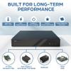 Auview 8MP/4K Ultra HD 8-Channel Network Video Recorder, Supports H.265+, ONVIF Compatible, Remote Access, Motion Alerts, 2TB HDD Pre-Installed, ONLY Plug and Play with Auview IP Cameras (8, 2, TB) view 3