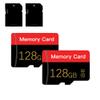 2 Pack Micro Memory Card 128 GB with Adapter, C10/U3/UHS-I/A1 TransFlash Card, TF Card for Camera, Smartphone, Tablet, Drone (Red 128GB*2) view 1