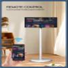 Portable 21.5-Inch TV for Camping  Rotatable Display with Screen Mirroring, Digital Whiteboard, Remote Control, Stand on Wheels view 3
