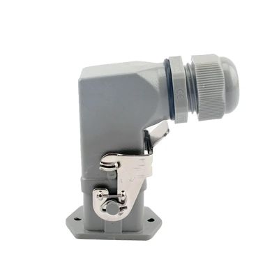 KZYIHVMY Heavy Duty Connectors HDC-HA-004-1 F/M 4+1pin 5pin 10A Industrial Rectangular Aviation Connector Plug