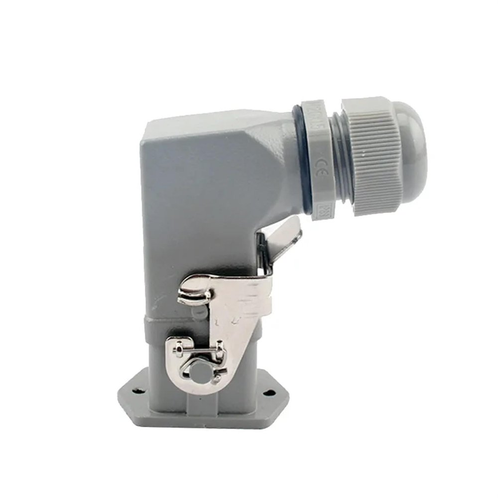 KZYIHVMY Heavy Duty Connectors HDC-HA-004-1 F/M 4+1pin 5pin 10A Industrial Rectangular Aviation Connector Plug