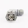 KZYIHVMY Heavy Duty Connectors HDC-HA-004-1 F/M 4+1pin 5pin 10A Industrial Rectangular Aviation Connector Plug view 2