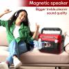 Portable Weather Radio - Rechargeable Outdoor Radio, 3-Level Brightness, Preparedness Device, Multifunction Travel Audio Tool for Camping, Storms, and Adventure Trips 5.91x3.15x4.72 Inches view 4