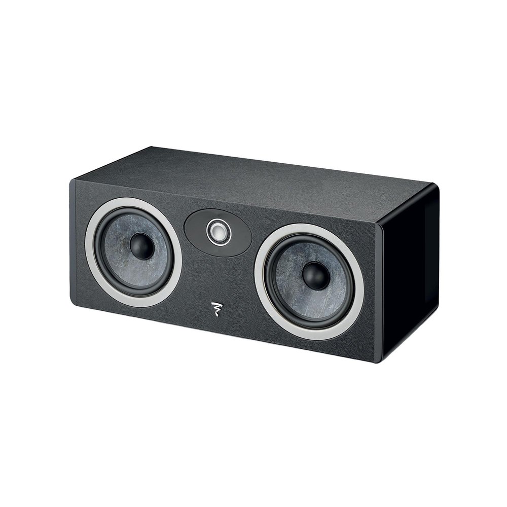 Focal Omada Center  High-Fidelity Home Cinema Center Speaker (Black High Gloss)
