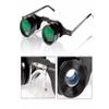 Glasses-Style Head-Mounted Fishing Binoculars, 10x Magnification, Clear Float Viewing & Zoom, Tinted Lenses, Sporty & Stylish Design (Blue Coating) view 2