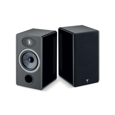 Focal Omada N1 High-Fidelity Bookshelf Speakers (Black High Gloss) - Pair