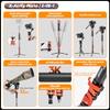 Fotopro Professional Camera Monopod with Feet, 73.4" Carbon Fiber Portable Travel Monopod with Removable Tripod Stand Base, Quick Release for Travel Sports Wildlife Photo, 22 lbs Load, X-Airfly Mono view 4