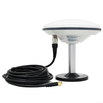 L1/L2 Bands GNSS Antenna With Base Fit For GLONASS For Beidou For Galileo For AG15/AG25/AG35 Gnss Survey Antennas, High Gain Mushroom Head, RHCP Polarization, Agricultural GPS Antenna(TNC-SMA)
