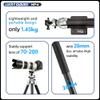 Fotopro 63" Travel Camera Tripod, Anti-Sand 44mm Ball Head, Lightweight Professional Carbon Fiber DSLR Tripod Stand, Arca-Swiss Quick Release Plate with Safety Lock, 22lbs Load, MP-6 view 2