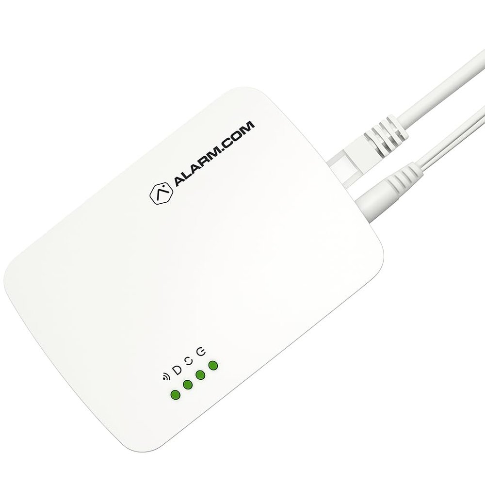 Alarm.com ADC-SG130Z Smart Gateway, White; Wi-Fi Access Point for up to 4 Alarm.com Cameras; 10/100 Mbps; 2.4 GHz