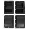 2pcs Speaker Handles, Steel Replacement Audio Cabinet Carry Grasp, Heavy Duty Stage Speaker Handles with 10 Screw Holes, Cold Rolled Steel Handle for view 2