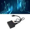 Network Splitter 1 to 3, Gigabit Network Splitter, 1000Mbps RJ45 Ethernet Splitter Adapter with USB Cable, Speed Internet Splitter for TV Router Modem, Compact and Portable ABS view 3