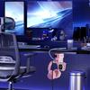 ALACOO Gaming Headphone Stand with Charging Station - Aluminum Hooks Headphone Holder, Under Desk Headset Stand, 3 USB & AC Outlet, Surge Protector & Cable Organizer, Gift for Girl/Men view 4