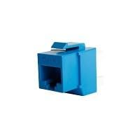 WP-CAT6-RJ45-180-BL CAT6 RJ45 UTP Keystone Insert, 180, Blue