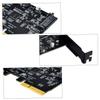 KOMBIUDA 10Gbps USB Pcie Expansion Card with Dual USB-c Ports High-Speed Data Transfer for SSD External Hard Drives Flash Drives Metal Heatsink Stable Performance for Computer Upgrades view 3