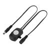 lyrlody PIR Motion, 5A DC 6-24V Infrared Motion Detector for LED Strip Lights with 120 Detection Angle 5-7m Range 15-240s Adjustable Delay (Black) view 2