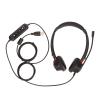 H660D USB ENC Headset, Dual Ear Telephone Headset with Active Noise Reduction, Volume and Control, Comfortable Business Headset for Call Center, Telemarketing, view 1
